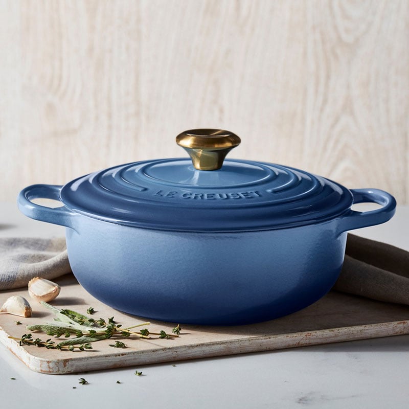 Низкие кастрюли Le Creuset
